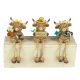 Gardener Highland Cow Rope Legs 3 Ast