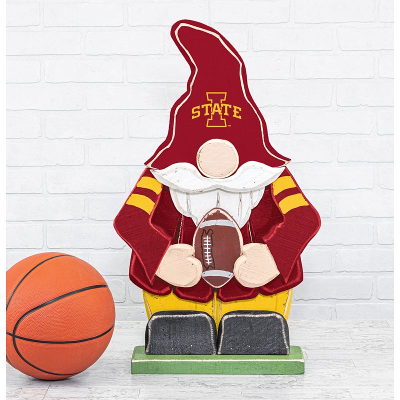 Iowa State Wooden Gnome Hanna's Handiworks
