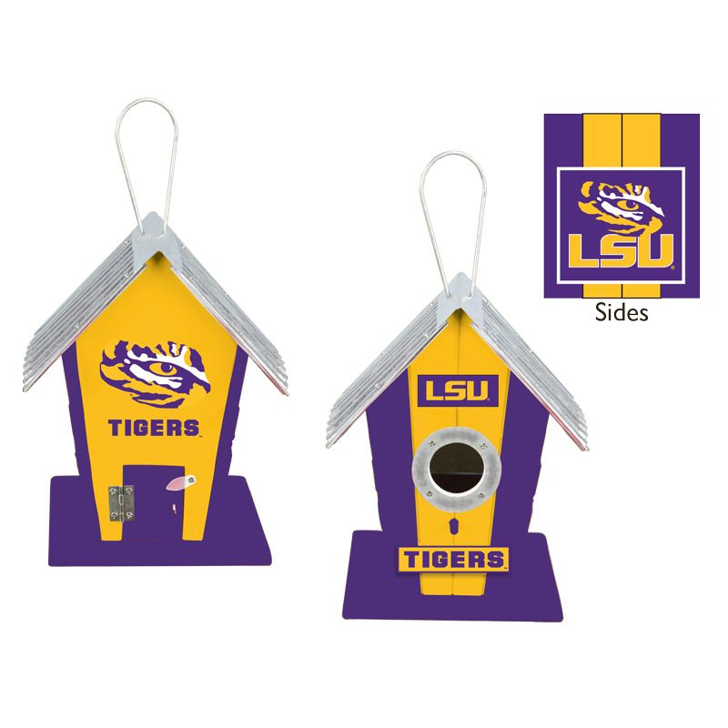 LSU Birdhouse Hanna s Handiworks