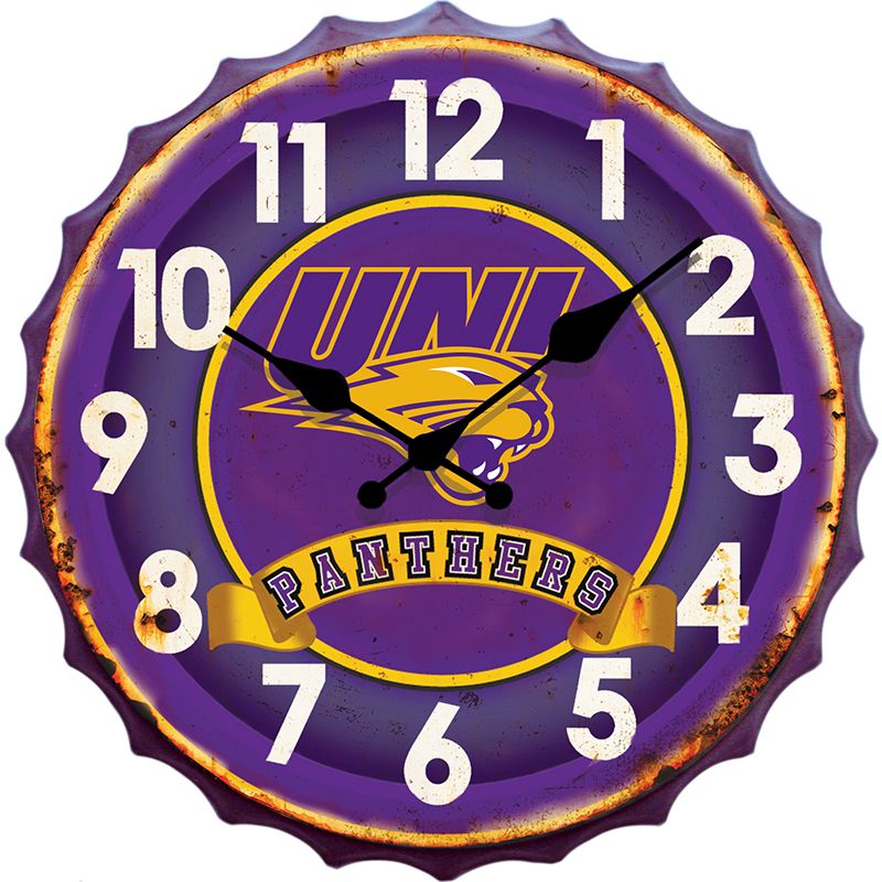 UNI Bottle Cap Clock Hanna s Handiworks