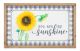My Sunshine Sunflower Wall Art