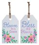 Bloom and Bless Tag Hanger 2 Asst.