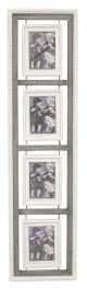 Vertical Four Photo Wall Frame