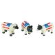 Star Spangled Farm Critter 3 Ast