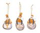 Tennessee Snowman Ornament 3 Asst