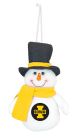 Iowa Snowman Ornament