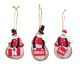 Nebraska Snowman Ornament 3 Asst.