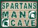 Michigan State Man Cave Sign
